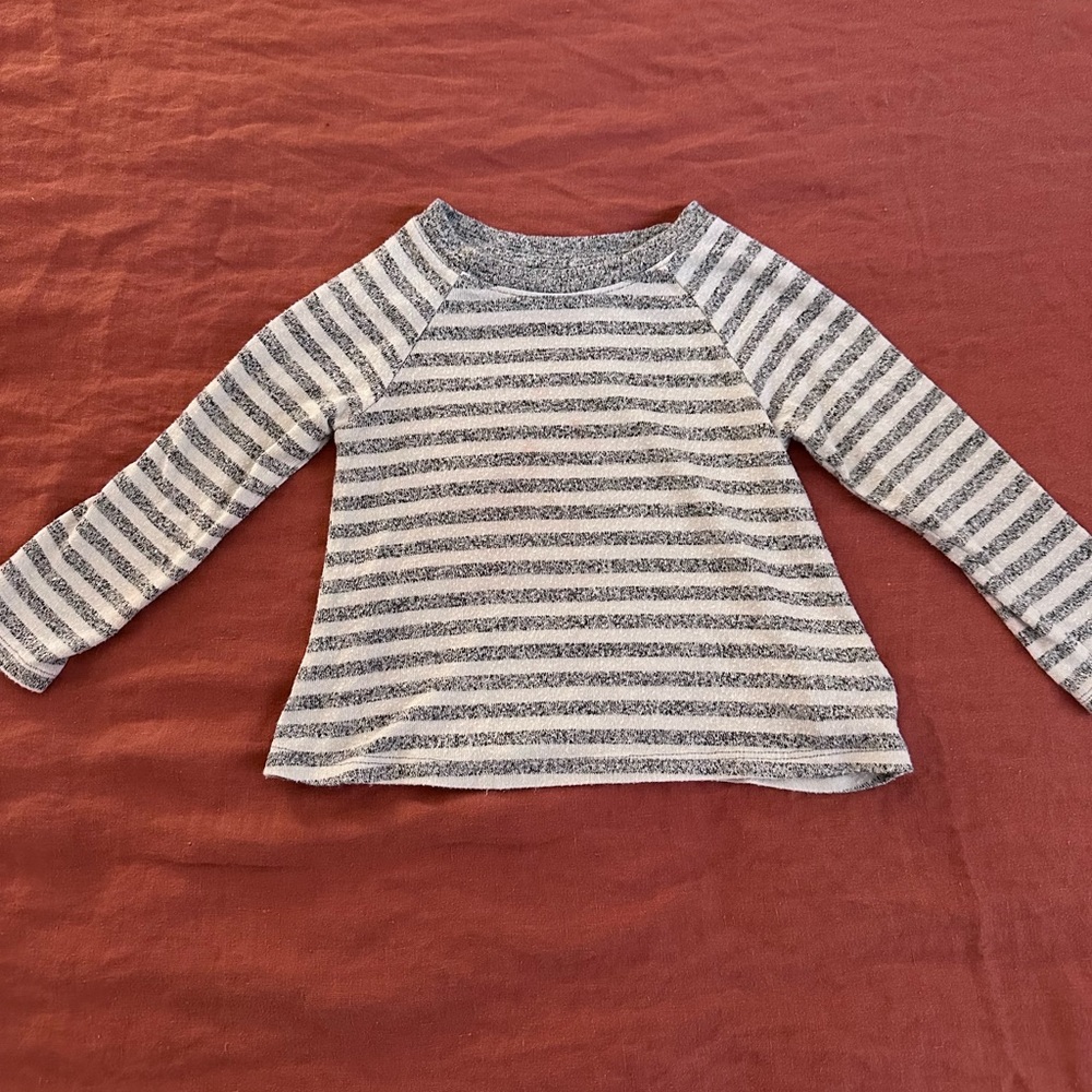 Cat & Jack long sleeve stripe shirt.